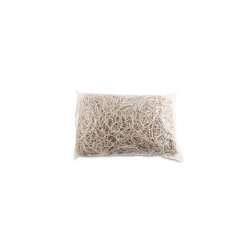 Gumki recepturki OFFICE PRODUCTS średnica 60mm grubość 1,5x1,5mm 60% kauczuku 1000g zgrzewka białe