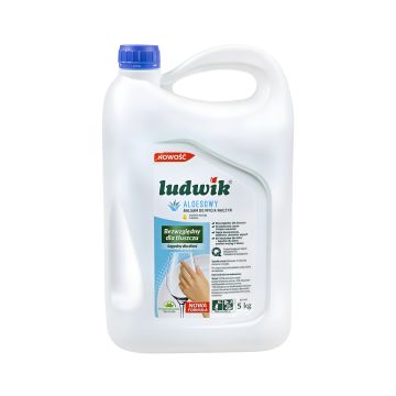 Płyn do naczyń LUDWIK z aloesem do gastronomii i cateringu, 5 litrów