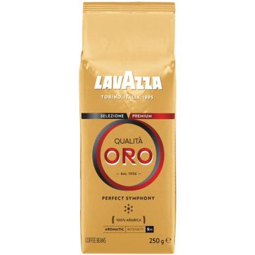 Kawa Ziarnista Lavazza Qualità Oro 250g 100% Arabika