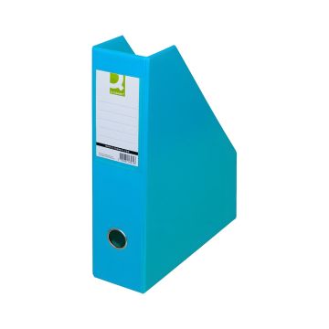 Pojemnik na dokumenty Q-CONNECT z PVC format A4 do 76 mm jasnoniebieski