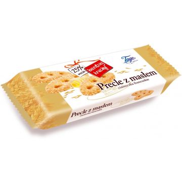 Precle TAGO z Masłem Kruche Francuskie Ciasteczka 135g