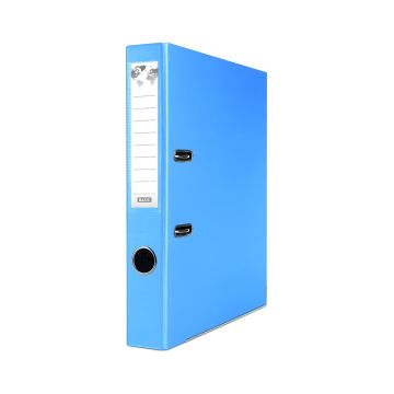 Segregator BASIC-S z szyną z polipropylenu A4 50mm jasnoniebieski