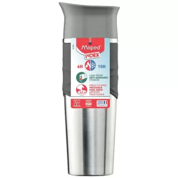 Kubek Termiczny Stalowy Picnik Concept Adult 320ml Szary