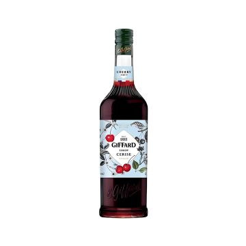 Syrop giffard 1,0l wiśnia - koncentrat owocowy do biur i gastronomii