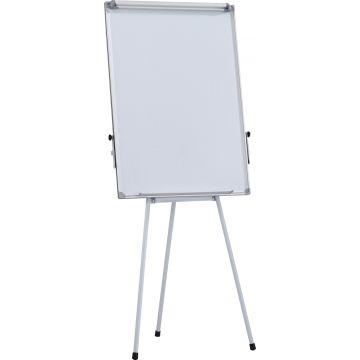 Flipchart na trójnogu OFFICE PRODUCTS, 70x100cm, suchościeralno-magnetyczny, rama aluminiowa