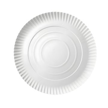 Talerz papierowy biały okrągły 26 cm 100 szt. do gastronomii i eventów