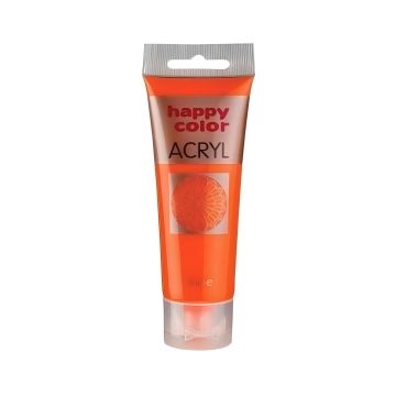 Farba akrylowa fluorescencyjna pomarańczowa 75 ml