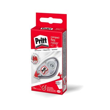 Korektor w taśmie Pritt Compact Flex 4,2 mm x 10 m z myszką pudełko zawieszka