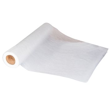 Podkład flizelinowy jednorazowy na rolce biały 50 cm x 50 mb perforowany