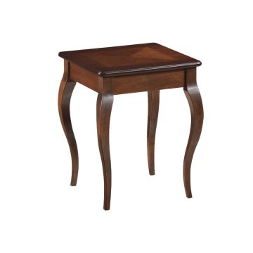 Ława kawowa kwadrat 45x45 orzech MDF fornir Padova Signal