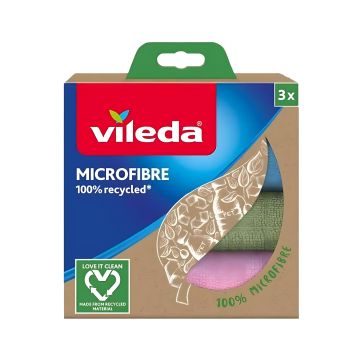 Ściereczka Vileda Microfibra 100% Recycled 3 szt