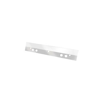 Listwa samoprzylepna Q-CONNECT poliestrowa transparentna A5 125 mm 50 sztuk