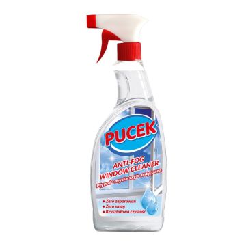 Płyn do mycia szyb PUCEK z właściwościami antyparowymi 750ml butelka