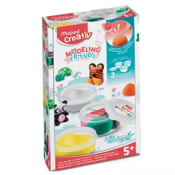 Masa plastyczna Creativ Friends uzupełnienie 2x18g, 1x31g