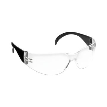 Okulary ochronne M9400 bezbarwne z pojedynczą soczewką UV EN166