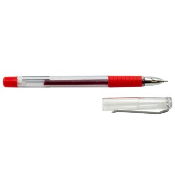 Długopis żelowy NOTESK czerwony 300G, 10 sztuk