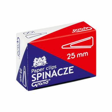Spinacze biurowe trójkątne T25 GRAND 25mm 100 sztuk