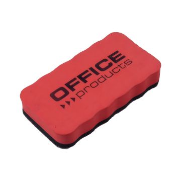 Gąbka magnetyczna do tablic suchościeralnych Office Products opakowanie 110x70x20mm, czerwona