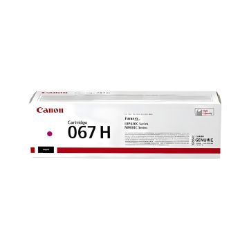 Toner Oryginalny Canon CRG‑067H M (Purpurowy, wysoka wydajność), ok. 2350 stron, 5105C002.