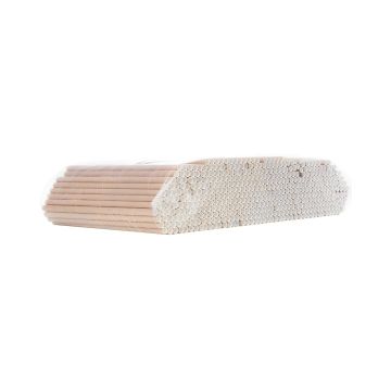 Słomki papierowe brązowe kraft o średnicy 6 mm długości 205 mm 500 sztuk