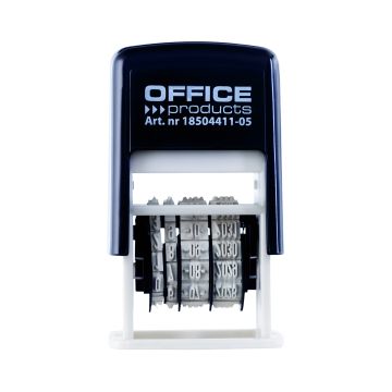 Datownik samotuszujący Office Products z tuszem cyfrowy DD-MM-RRRR czarny 1 sztuka