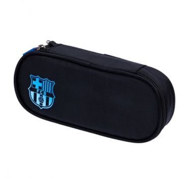 Piórnik FC Barcelona Black AC6 3253 jednokomorowy czarny