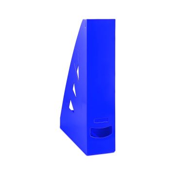 Pojemnik na dokumenty biurowe OFFICE PRODUCTS ażurowy A4 niebieski