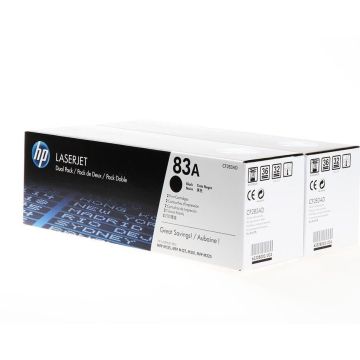 Toner HP 83AD CF283AD czarny dwupak o wydajności 2x1500 stron