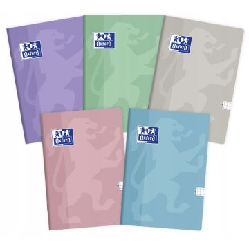 Zeszyt A5 32 kartki Oxford Touch pastelowy zestaw 10 sztuk