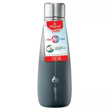 Butelka Termiczna Stalowa Picnik Concept Adult 0,5l Szara