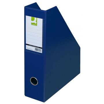 Pojemnik na dokumenty Q-CONNECT z PVC format A4 do 76 mm ciemnoniebieski