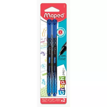 Cienkopis Graph'Peps Deco Niebieski 0,4 mm Końcówka Metalowa