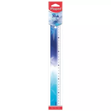 Linijka Transparentna Arctic 30 cm z Nadrukiem