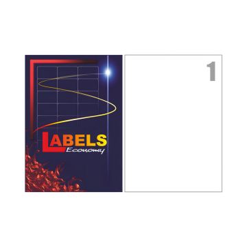Etykiety samoprzylepne EMEKO 210x297mm 100 arkuszy, opakowanie kopertowe
