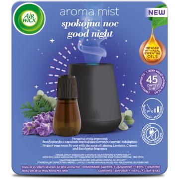 Dyfuzor AIR WICK Aroma Mist Mgiełka Spokojna Noc 20ml