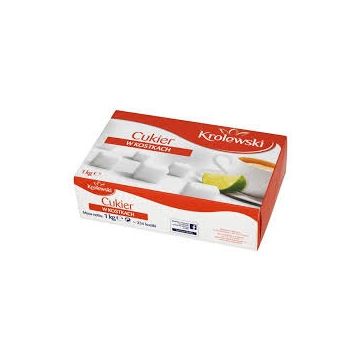 Cukier Biały w Kostkach 1 kg do Kawy i Herbaty dla Firm
