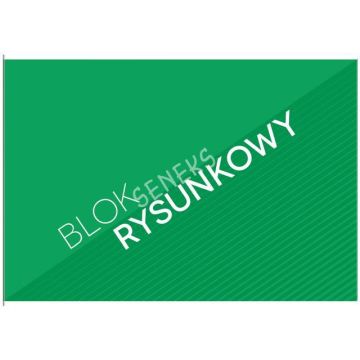 Blok rysunkowy  Interdruk A3 20 kartek biały economy 60 g