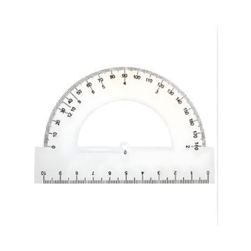Kątomierz Grand 12 cm 180 stopni przezroczysty