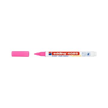 Marker kredowy Edding E-4085, końcówka 1-2 mm, neonowy różowy