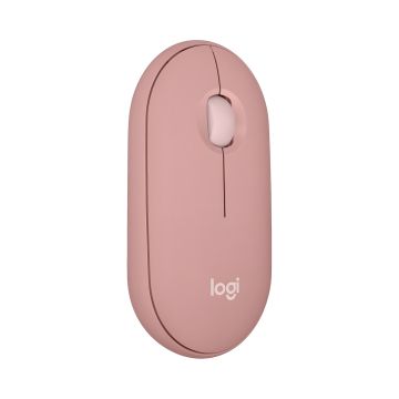 Mysz Logitech M350s Pebble Mouse 2 bezprzewodowa różowa