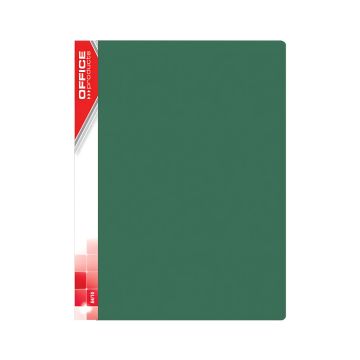 Teczka ofertowa OFFICE PRODUCTS z polipropylenu A4 zielona 850 mikronów 40 koszulek