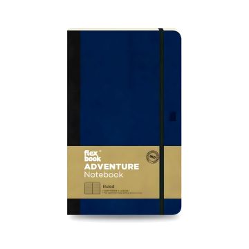 Notatnik Flexbook 13cm x 21cm Adventure w linie Royal Blue