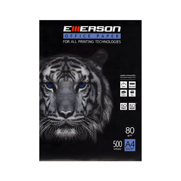 Papier ksero A4 Emerson Tiger 80g (500) – biały, uniwersalny do drukarek i ksero