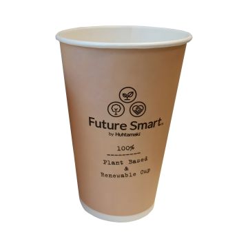 Kubek papierowy Future Smart dwuwarstwowy biały 150 ml 100 sztuk