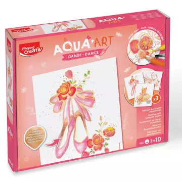 Zestaw do Tworzenia Obrazów Akwarelowych Creativ Aqua Art - Motyw Tańca