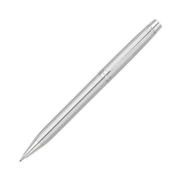 Ołówek automatyczny Scrikss w jodełkę, chromowany