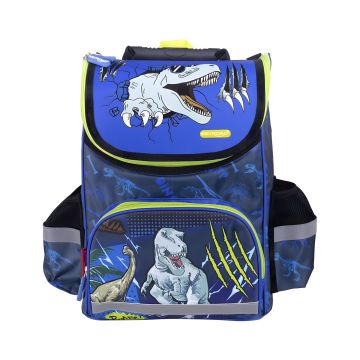 Tornister szkolny KEYROAD Premium z motywem Dino, 38x28x18 cm, 19 litrów