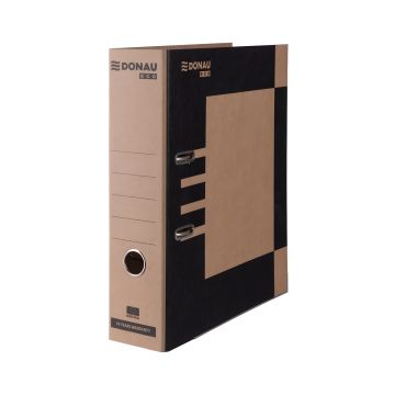 Segregator DONAU ECO MAXI A4 na 80mm brązowo-czarny FSC
