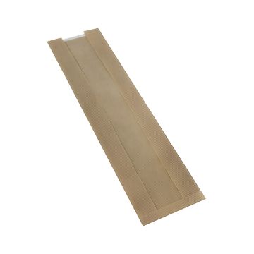 Torba fałdowa z oknem PLA biodegradowalna 12+5 x 58 cm 1000 sztuk