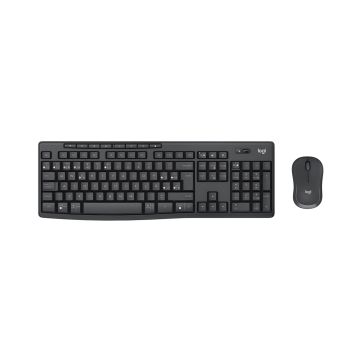 Logitech Zestaw Klawiatura Mysz MK370 bezprzewodowy QWERTY Silent Touch